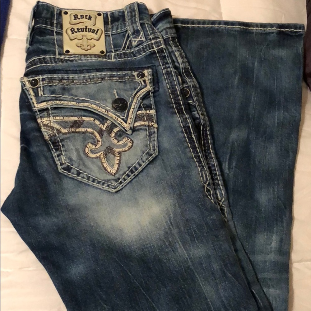 Rock revival jeans